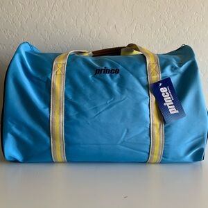 Prince Pickleball Duffel Sports Equipment Bag - Blue 🔵🟡🟤
